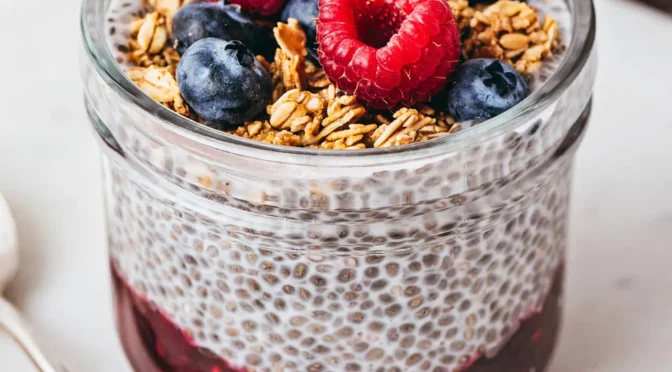 Pudding Chia: Makanan Penutup Sehat dan Bergizi